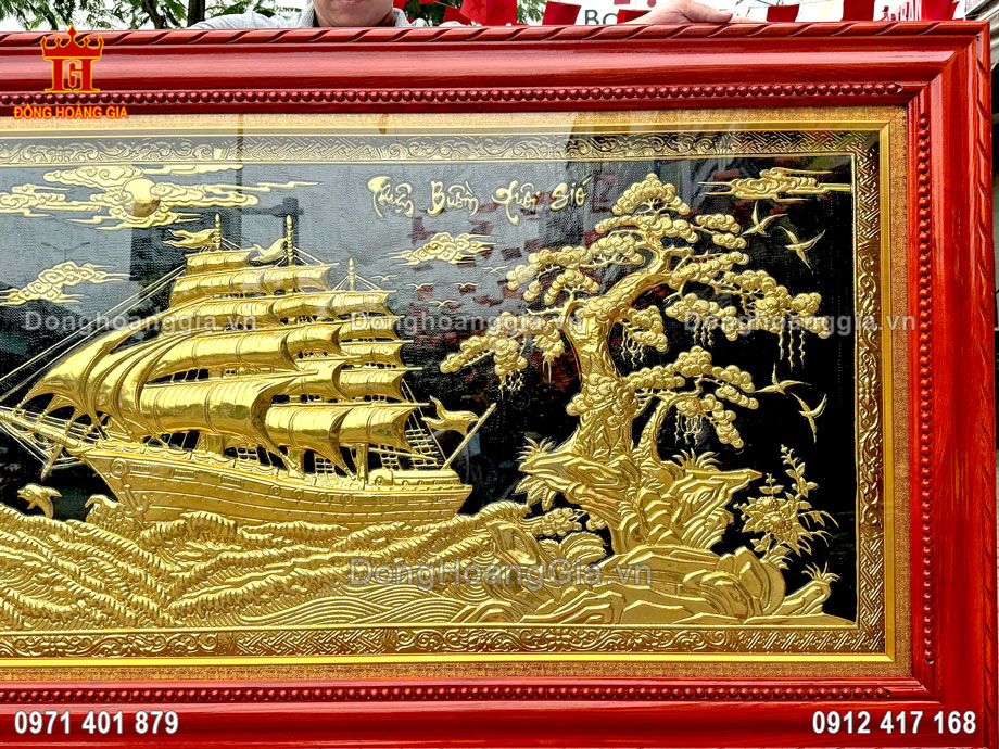 Đồng Hoàng Gia là cơ sở chế tác tranh đồng uy tín toàn quốc